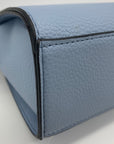 Steve Madden Blue Faux Leather Crossbody Bag