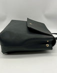 Kate Spade Black Leather Backpack