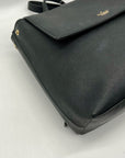 Kate Spade Black Leather Backpack