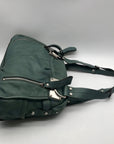 B. Makowsky Sage Pebbled Leather Shoulder Bag