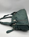 B. Makowsky Sage Pebbled Leather Shoulder Bag