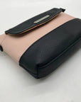 Stone Mountain Pink Colorblock Pebbled Faux Leather Crossbody