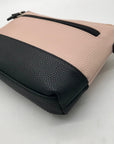 Stone Mountain Pink Colorblock Pebbled Faux Leather Crossbody