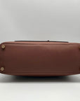 Anne Klein Brown Faux Leather Shoulder Bag Set