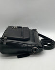 Croft & Barrow Black Faux Leather Crossbody Bag