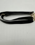 Betsey Johnson Black Quilted FauxLeather Bowler Bag