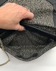 Loeffler Randall Light Brown & Black Cheetah Fur Clutch