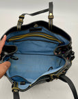 Dooney & Bourke DB75 Black Monogram Shoulder Bag