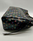 Dooney & Bourke DB75 Black Monogram Shoulder Bag