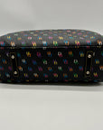 Dooney & Bourke DB75 Black Monogram Shoulder Bag