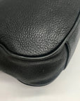Kate Spade Black Pebbled Leather Cobble Hill Devin Satchel Bag