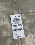 Style & Co Metallic Whipstitch Tote Bag