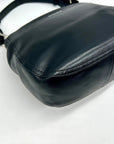 Coach Black Glove-Tanned Leather Legacy Shoulder Bag 22382