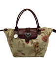 Brighton Vintage Fabric Flap Shoulder Bag