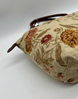 Brighton Vintage Fabric Flap Shoulder Bag