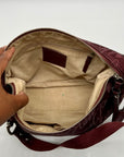 Coach Purple Poppy Lurex Signature F17472 Hobo Bag