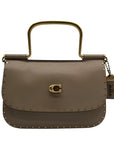 Coach Taupe Glovetanned Leather Ellie Crossbody 76912