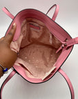 Kate Spade Pink Saffiano Leather Large Jana Tote Bag