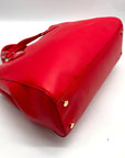 On 34th Robbinn Medium Fiery Red Satchel - NWT