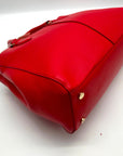 On 34th Robbinn Medium Fiery Red Satchel - NWT