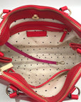On 34th Robbinn Medium Fiery Red Satchel - NWT