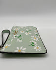 Kate Spade Blue Lucy Daisy Medium Wristlet