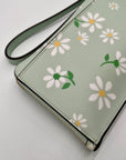 Kate Spade Blue Lucy Daisy Medium Wristlet