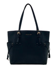 Michael Kors Dark Blue Saffiano Leather Tote Bag