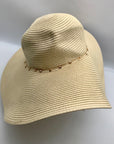 I.N.C. International Concepts Natural Embellished Oversized Floppy Hat
