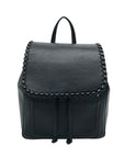 Style & Co Black Whipstitch Backpack