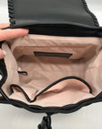 Style & Co Black Whipstitch Backpack