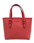 Michael Kors Blush Pink Saffiano Convertible Jet Set Tote