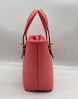 Michael Kors Blush Pink Saffiano Convertible Jet Set Tote