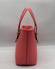 Michael Kors Blush Pink Saffiano Convertible Jet Set Tote
