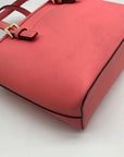 Michael Kors Blush Pink Saffiano Convertible Jet Set Tote