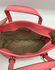Michael Kors Blush Pink Saffiano Convertible Jet Set Tote