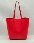 Michael Kors Red Vincent Large Saffiano Leather Tote Bag