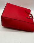 Michael Kors Red Vincent Large Saffiano Leather Tote Bag