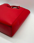 Michael Kors Red Vincent Large Saffiano Leather Tote Bag
