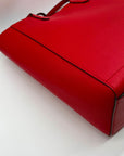 Michael Kors Red Vincent Large Saffiano Leather Tote Bag