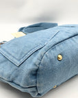 Patricia Nash Blue Marconia Small Denim Tote Bag