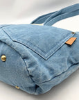 Patricia Nash Blue Marconia Small Denim Tote Bag