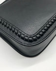 Style & Co Black Medium Whipstitch Crossbody