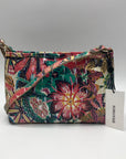 Brahmin Multicolor Croc Embossed Leather Lorelei Shoulder Bag