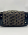 Dooney & Bourke Black and Grey Signature Canvas Tote Bag