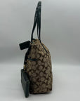 Coach Signature Python Stripe Tote Bag F25706