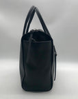 Coach Black Saffiano Leather Bleecker Riley Carryall Handbag