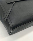Coach Black Saffiano Leather Bleecker Riley Carryall Handbag