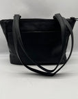 Giani Bernini Black Leather Nappa Classic Leather Tote
