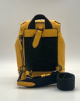 Coach Vibrant Yellow Pebbled Leather Hudson Small Pack-CB929
